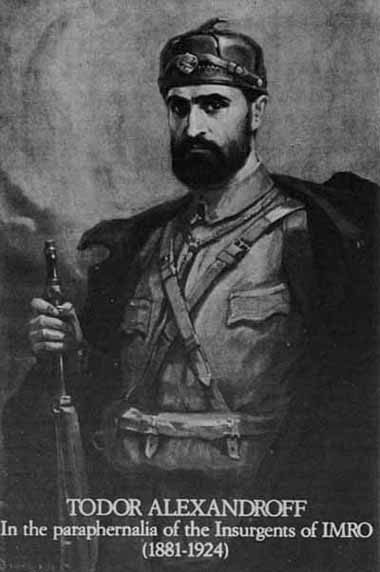 Plakat na Todor Alexandrov, izdaden ot MPO